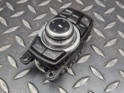 BMW 5 Series, 1 Series, 3 Series, 2 Series, 4 Series, 7 Series, X1, X3, X4 Idrive Controller Unit Knob Switch