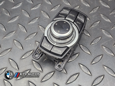 BMW 1 Series, 2 Series, 3 Series, 4 Series, 5 Series, 7 Series, X1, X3, X4 Idrive Controller Unit Knob Switch