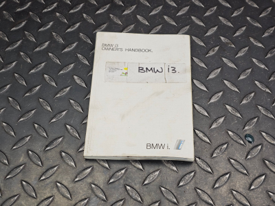 BMW i3 Owners Handbook