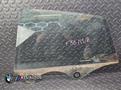 BMW 4 Series Rear Left Door Window Glass