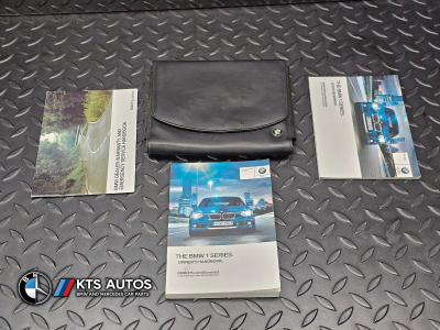BMW 1 Series Owners Handbook